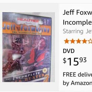 3 RealTree DVDs Includes 1 Jeff Foxworthy VINTAGE